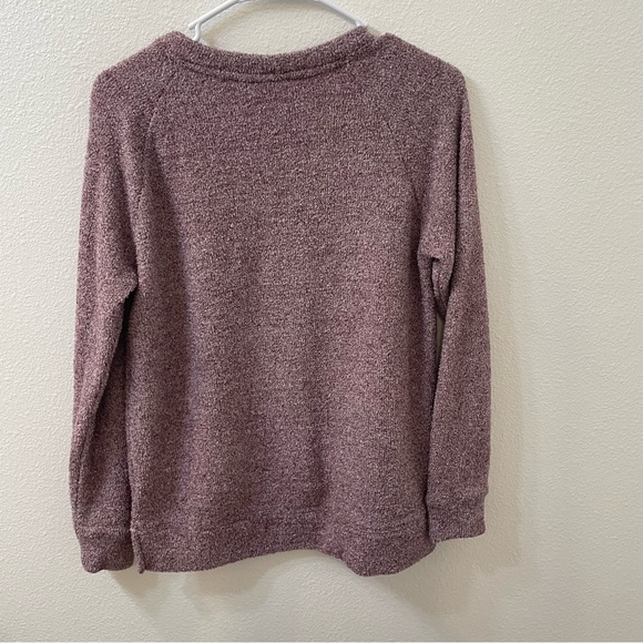 Secret treasures sweatshirt fuzzy purple small - Picture 3 of 3